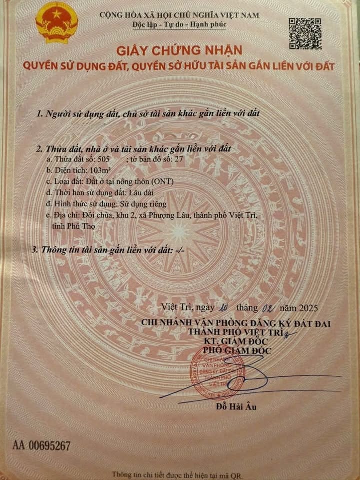 Đất nền Vân Phú 103m² giá thỏa thuận - Đất nở hậu, mặt tiền 5m