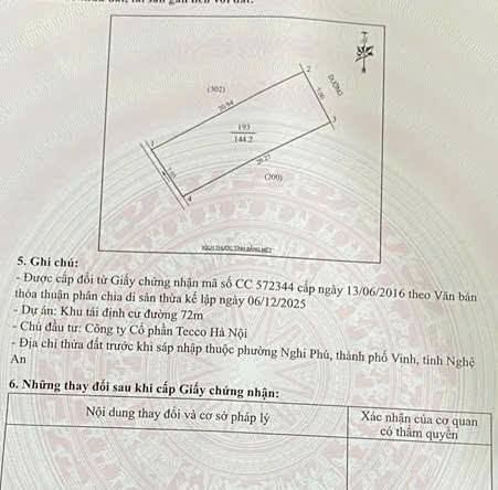 Nhà 3 tầng mặt đường Dương Thúc Hạp, Vinh Phú 144m² - Đầu tư sinh lời cao!