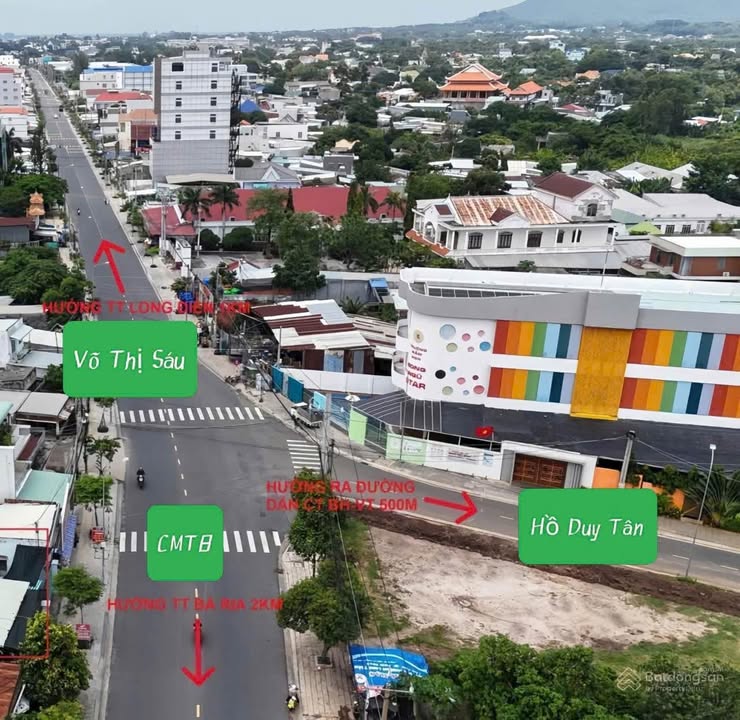 Đất nền mặt tiền Hồ Tri Tân Long Điền 110m² giá 2 tỷ - Cơ hội đầu tư sinh lời!