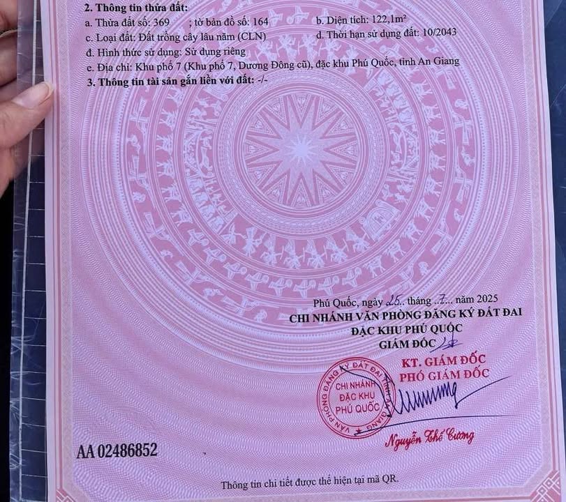 Đất nền 122m² hẻm karaoke Trần Hưng Đạo, Phú Quốc - Đầu tư sinh lời ngay!