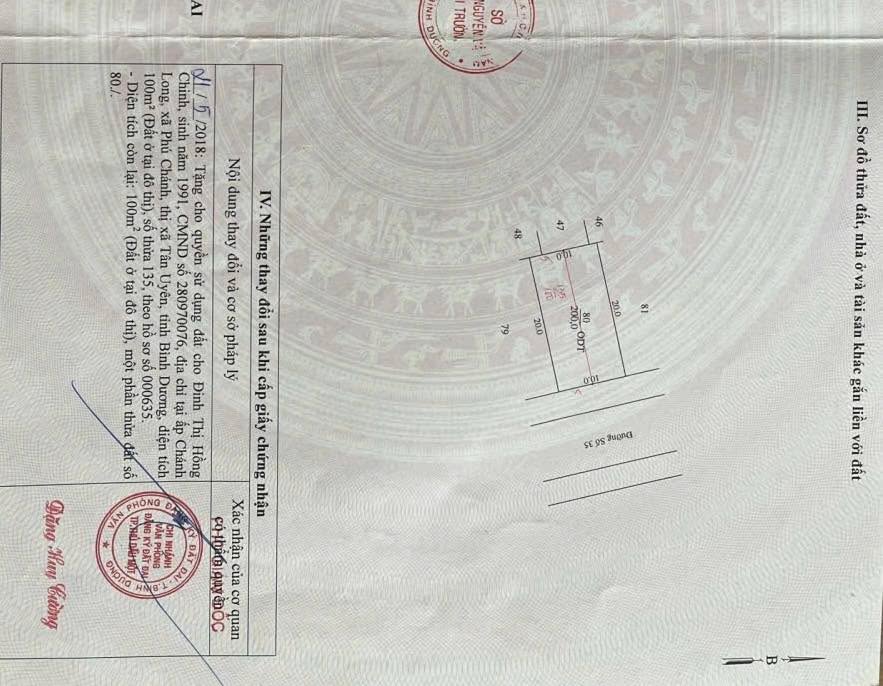 Đất nền khu vực Phú Chánh, Thủ Dầu Một 100m² giá 2 tỷ - Đầu tư sinh lời ngay!