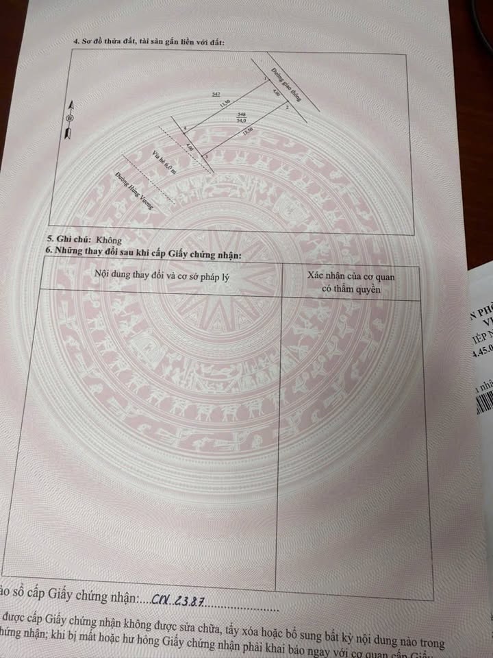 Đất mặt tiền Quốc Lộ 2, Việt Trì 54m² giá 3 tỷ - Cơ hội đầu tư hấp dẫn!