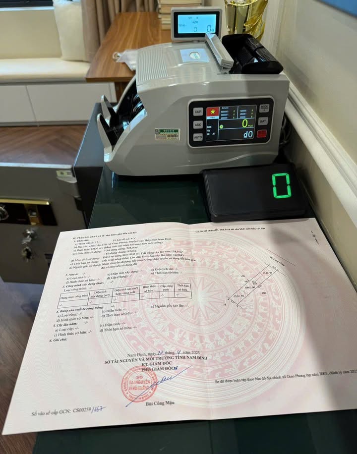 Đất nền Giao Phong Nam Định 228m² - Giá tốt, sổ hồng riêng, pháp lý rõ ràng!