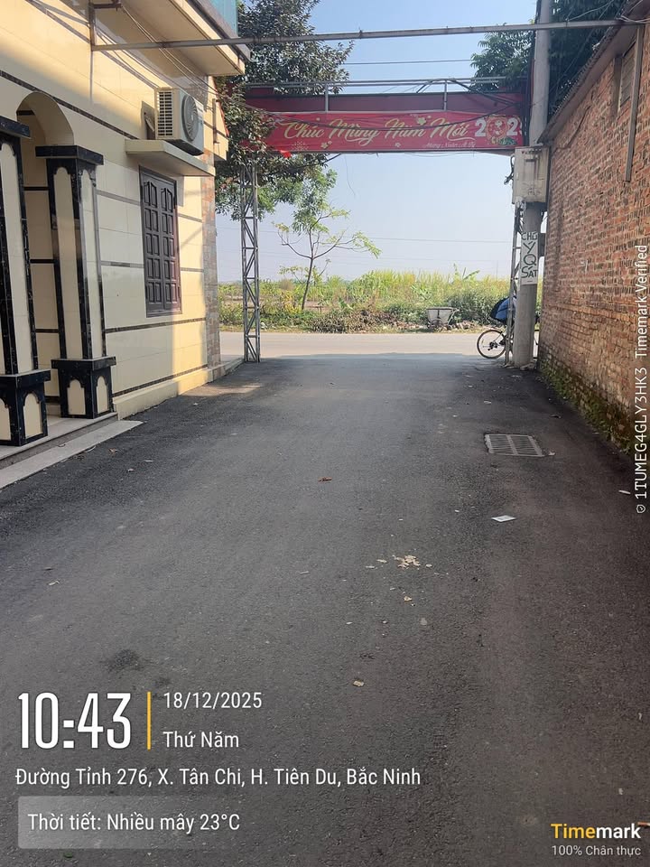 Đất thổ cư Tân Chi, Tiên Du 179m² giá 3 tỷ - Đầu tư sinh lời với 6 phòng trọ!