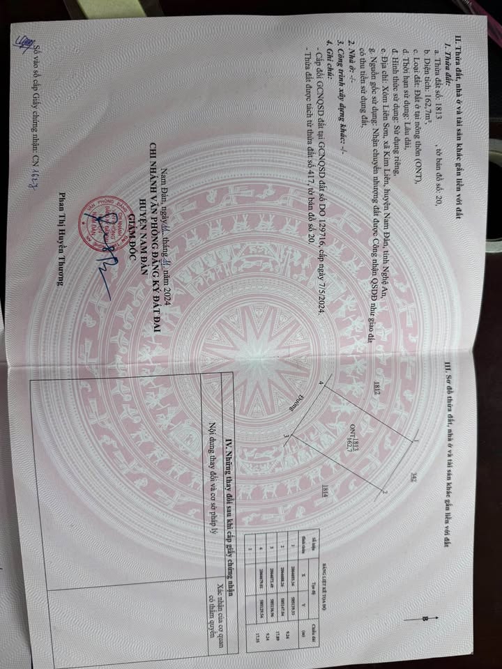 Đất thổ cư Kim Liên 162,7m² giá 2 tỷ - Sổ đỏ chính chủ, gần trường học!