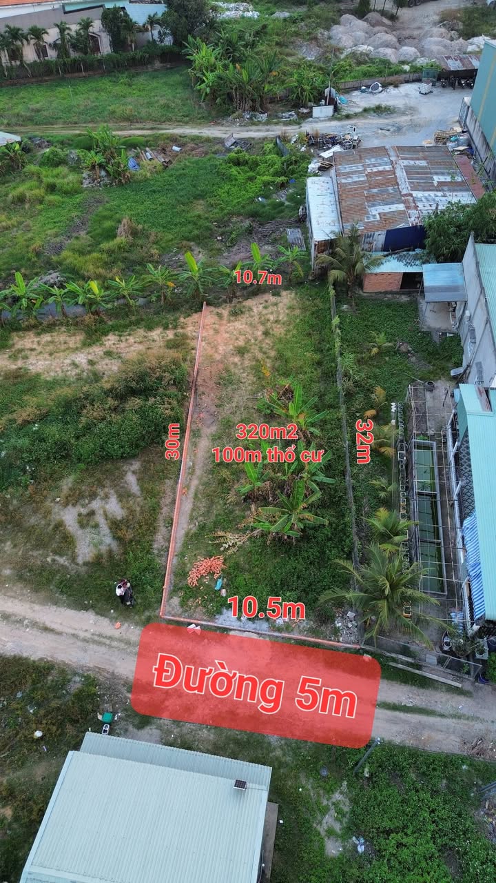 Đất nền Tân Hiệp 320m² giá 3.2 tỷ - Phù hợp xây xưởng, nhà trọ!