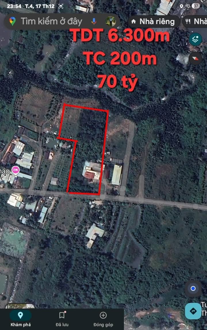 Đất nền hẻm 873 đường Long Phước, Thủ Đức 6300m² - Sổ hồng chính chủ, giá tốt!