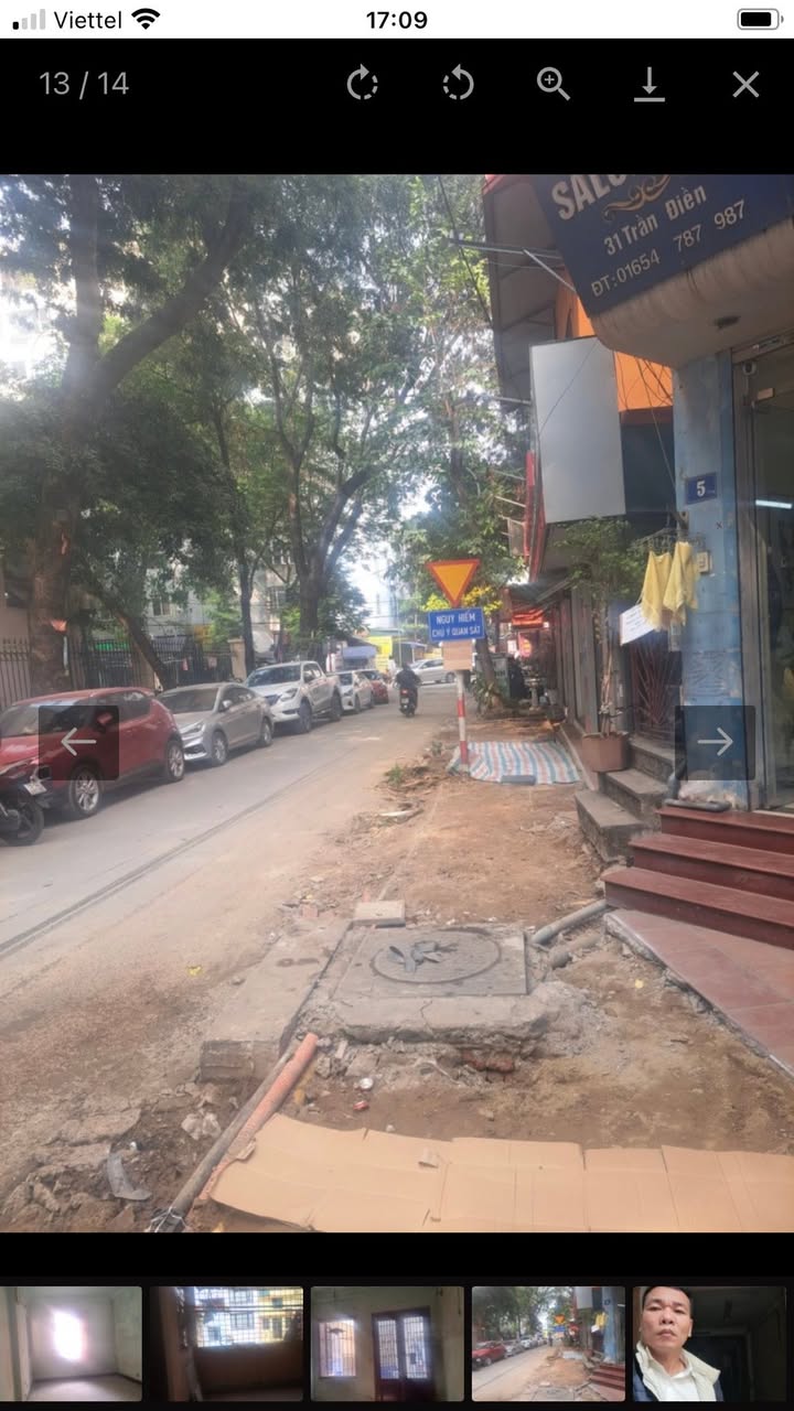 Nhà phố Trần Điền, Hoàng Mai 65m² giá 15.8 tỷ - Vị trí kinh doanh đắc địa!