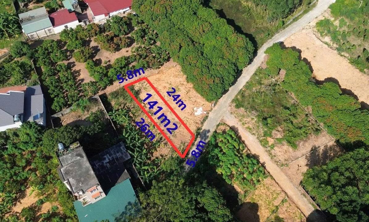 Đất nền Lan Mẫu Lục Nam 141m² giá chỉ 800 triệu - Tiềm năng tăng giá cao!