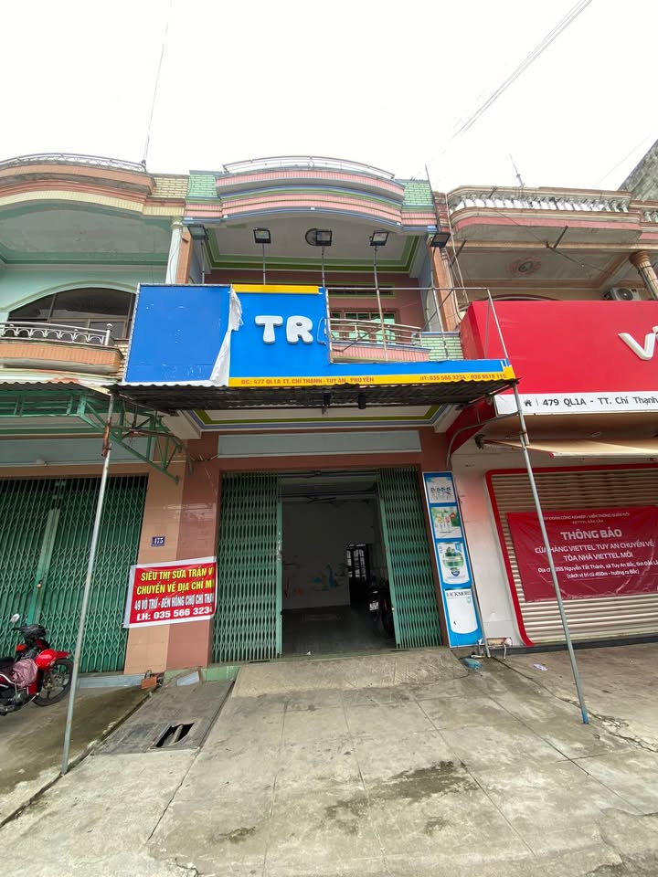 Nhà nguyên căn cho thuê tại 477 Quốc lộ 1A, Chí Thạnh, Tuy An - Giá thỏa thuận!