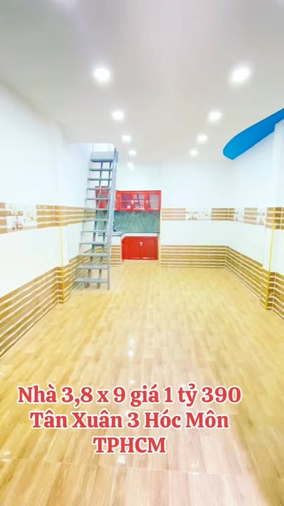 Nhà phố Tân Xuân, Hóc Môn 34m² giá 1.39 tỷ - Chính chủ bán gấp!