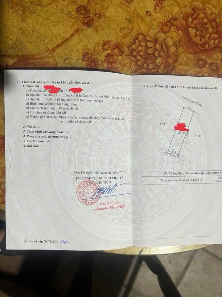 Đất nền Hồng Hà 1, phường Bến Gót, 100m² giá 2.05 tỷ - Đầu tư sinh lời tiềm năng!