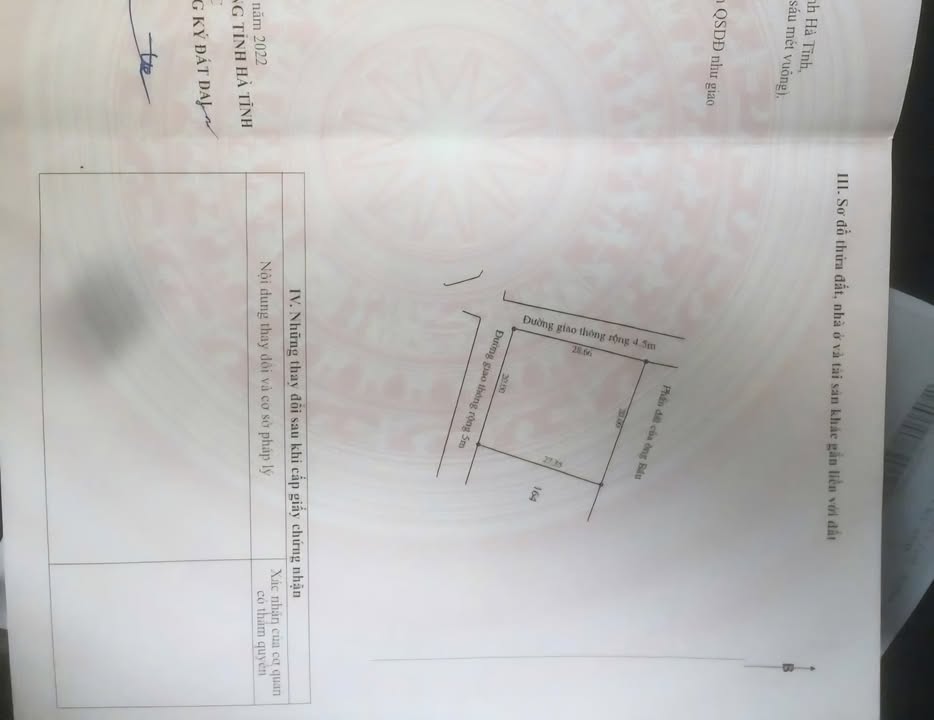 Đất 2 mặt tiền Vũng Áng, Kỳ Anh, Hà Tĩnh 560m² - Cơ hội đầu tư hấp dẫn!