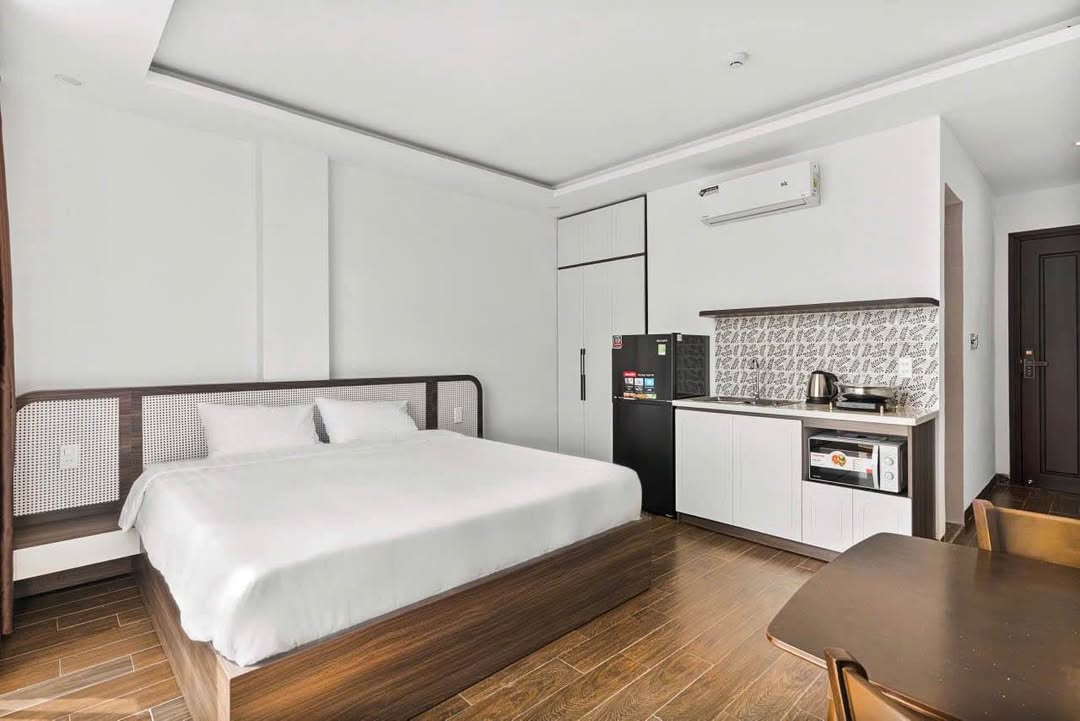 Căn Studio View Biển Trần Bạch Đằng, Ngũ Hành Sơn - Giá 8.5 triệu/tháng, Đẹp và Thoáng Mát!