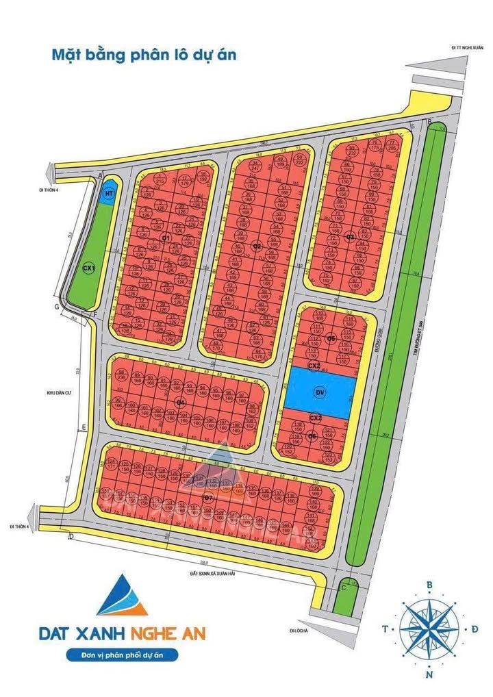 Đất nền Tái định cư Xuân Phổ, Nghi Xuân, 160m² chỉ 2 tỷ - Cơ hội đầu tư tuyệt vời!