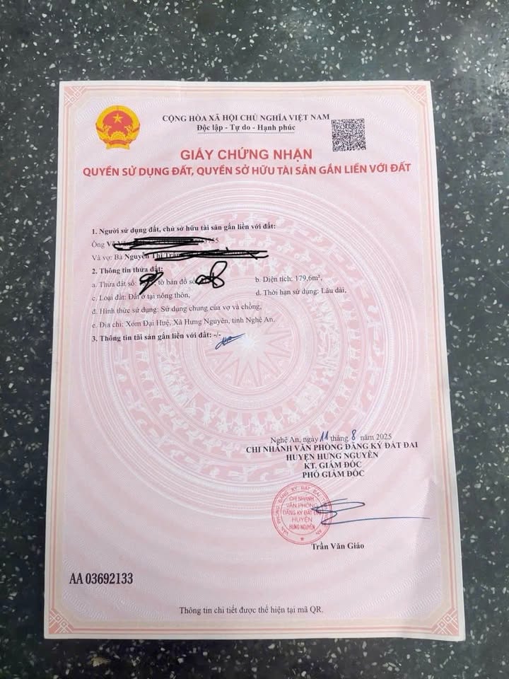 Đất nền Hưng Nguyên 179m² giá thỏa thuận - Tiềm năng đầu tư kinh doanh