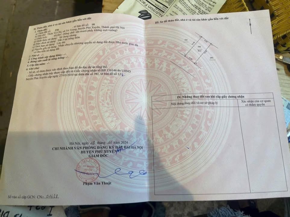 Đất nền thổ cư Tri Chỉ - Hồng Minh, 60m² giá 2 tỷ - Tiềm năng đầu tư cao!