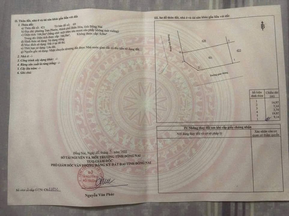 Đất nền KDC Tín Nghĩa, Tam Phước, 166m² giá 3.4 tỷ - Đầu tư sinh lời ngay!