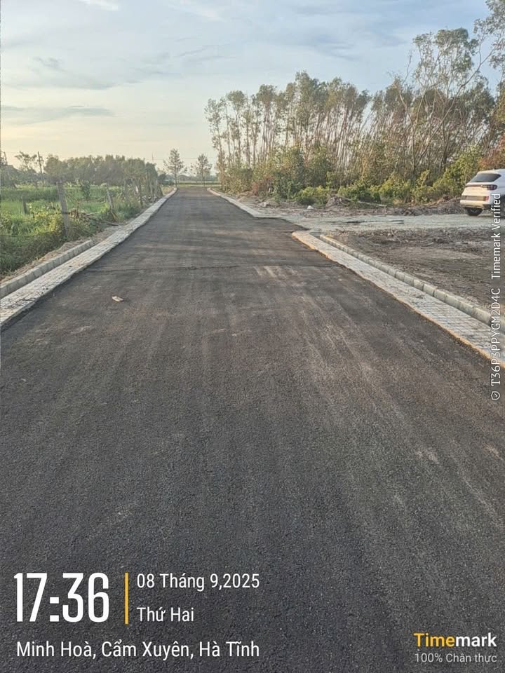 Đất Cẩm Hòa 160m² - Đường nhựa rộng 6m, gần chợ và trường học!