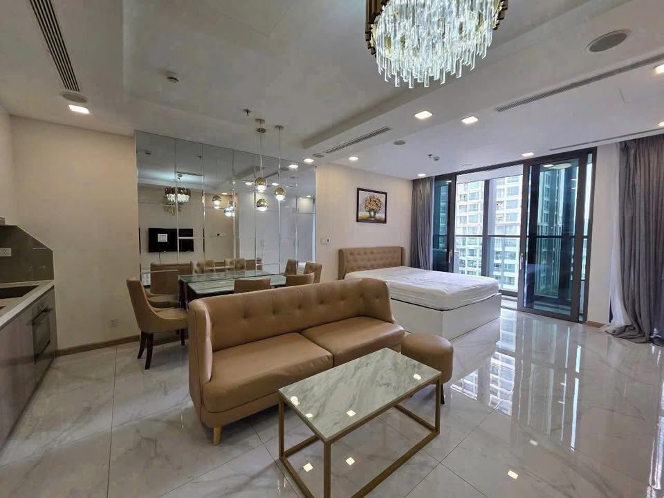 Căn hộ 1 Phòng Ngủ Landmark 81, Bình Thạnh 25 triệu - Đầy đủ nội thất, sẵn sàng vào ở!