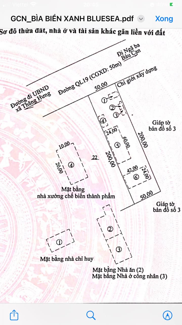Nhà xưởng diện tích 10.000m² mặt tiền Quốc lộ 19B - Bán gấp, giá thỏa thuận!