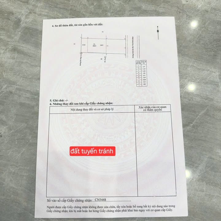 Đất mặt tiền tuyến tránh TT Vĩnh Bình, Gò Công Tây, Tiền Giang 242m² - Cơ hội đầu tư hấp dẫn!