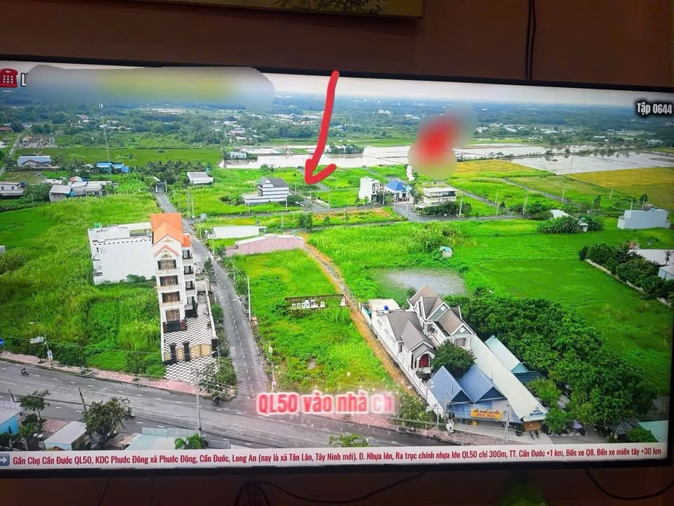 Đất nền 182m² tại xã Phước Đông, Cần Đước, Long An - Giá thỏa thuận, cơ hội đầu tư hấp dẫn!