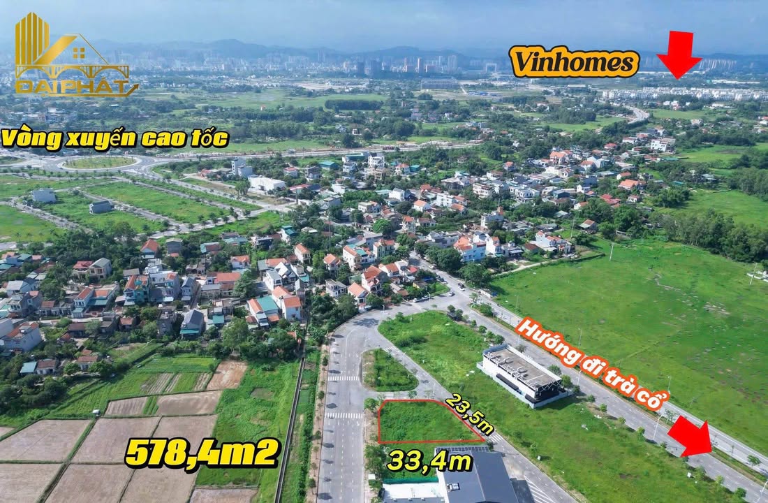 Đất nền góc 3 mặt tiền dự án Phượng Hoàng 578m² giá thỏa thuận - Cơ hội đầu tư hấp dẫn!