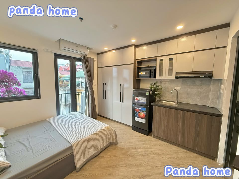 Cho thuê Studio Ngõ 68 Cầu Giấy - Máy giặt riêng, Full nội thất