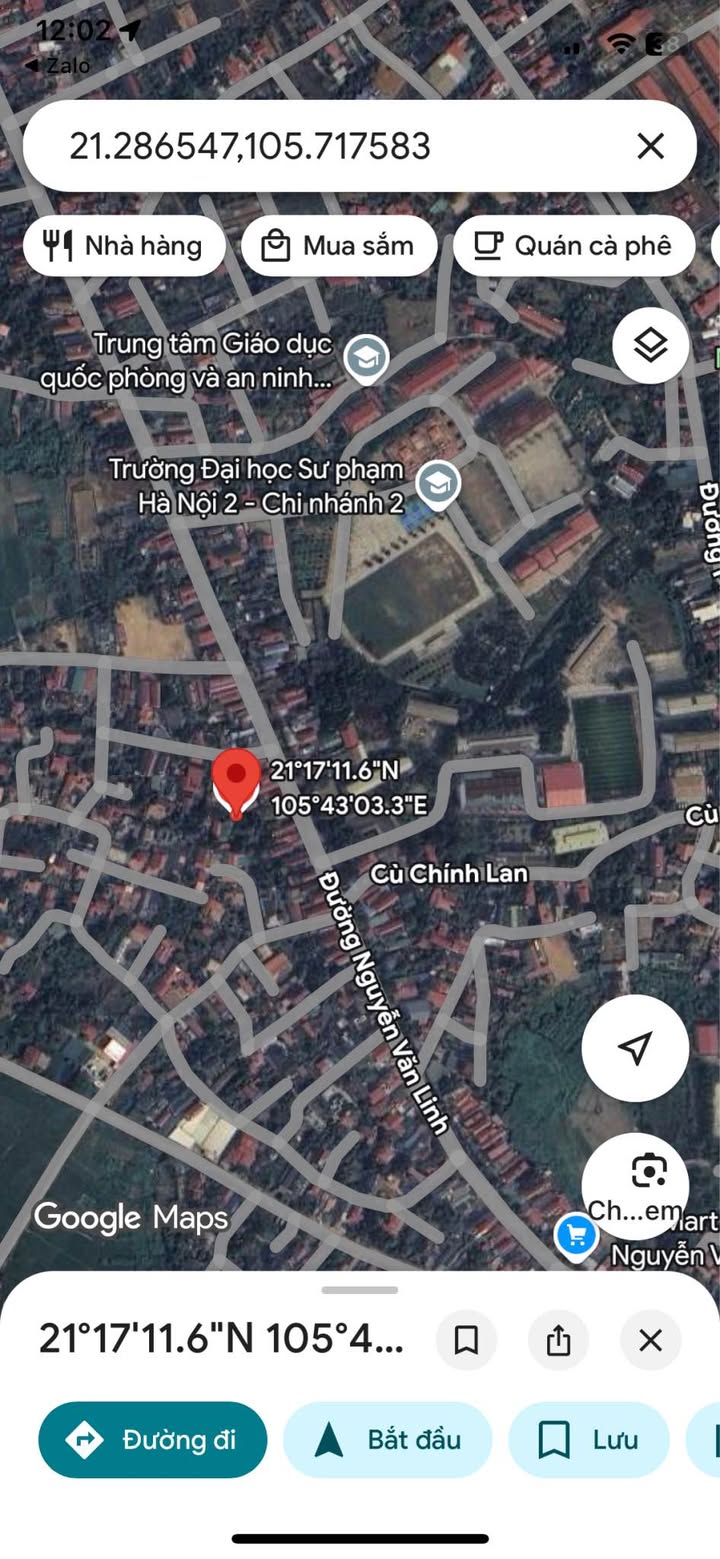 Đất nền Phúc Yên 107m² giá 1 tỷ - Vị trí trung tâm gần trường CĐ Cơ Điện Xuân Hoà!