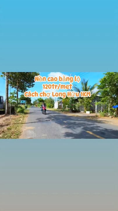 Đất nền cao ráo xã Long Hữu 1020m² giá chỉ 8.232 tỷ - Sổ hồng chính chủ!