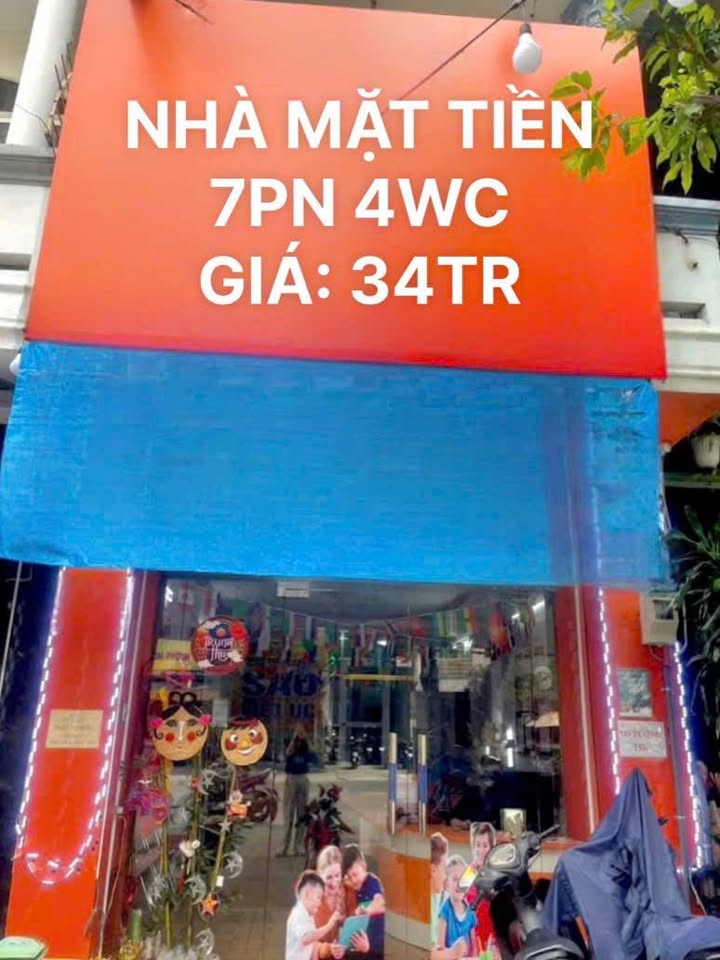 Nhà mặt tiền đường Chu Văn An, phường 26, Bình Thạnh, diện tích 80m², giá 34 triệu - Mặt tiền sầm uất!