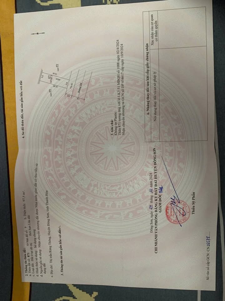 Đất nền Rừng Thông, Đông Sơn, Thanh Hóa 97,5m² giá 2 tỷ - Cơ hội đầu tư không thể bỏ lỡ!