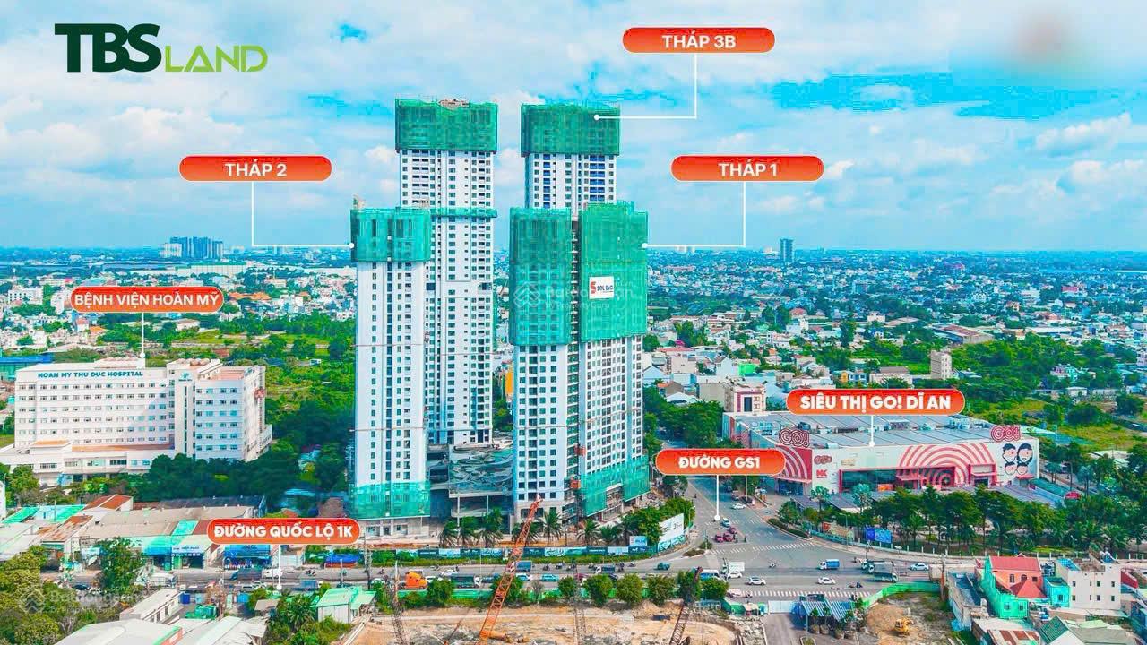 Căn hộ Green Skyline Dĩ An 55m² giá 3.41 tỷ - Đầu tư sinh lời tuyệt vời!