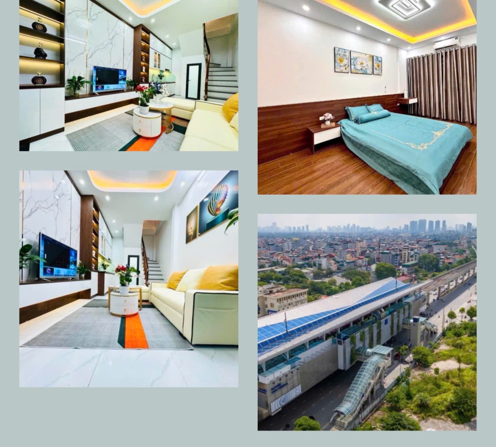 Nhà đẹp 5 tầng Phường Tây Tựu 32m² giá 4.8 tỷ - Ô tô đỗ cổng, gần chợ Nhổn!