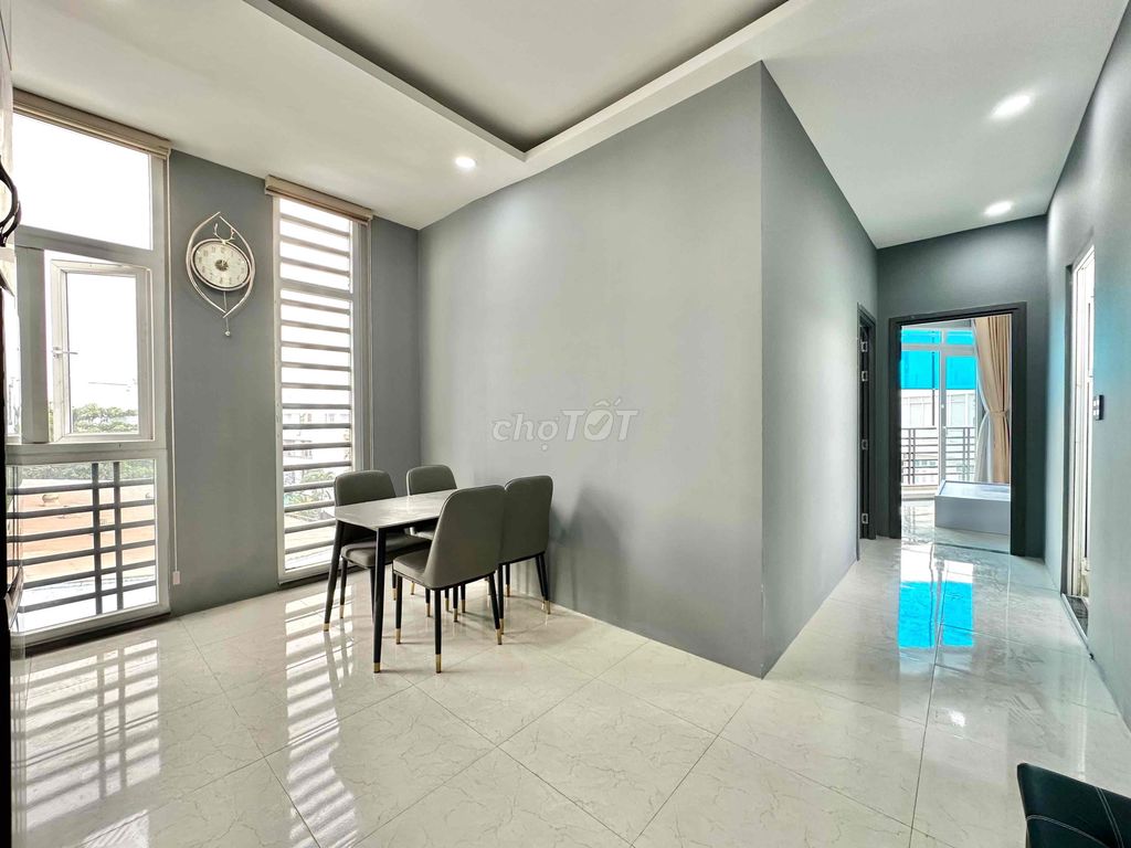 Căn hộ 2 phòng ngủ tại Đường Hòa Bình 60m² giá 8.5 triệu - Nội thất mới 100%!