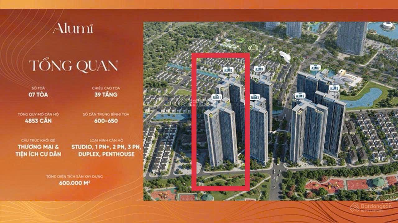 Căn hộ Alluvia City Văn Giang 38m² giá 2.5 tỷ - Sẵn sàng vào ở ngay!