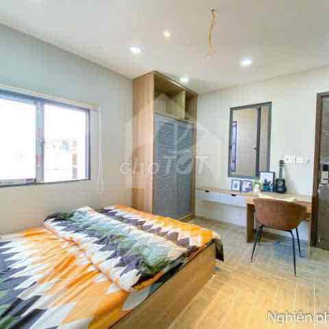 Căn hộ Studio Nơ Trang Long 30m² giá 6.8 triệu - Full nội thất, tiện nghi ngay trung tâm!
