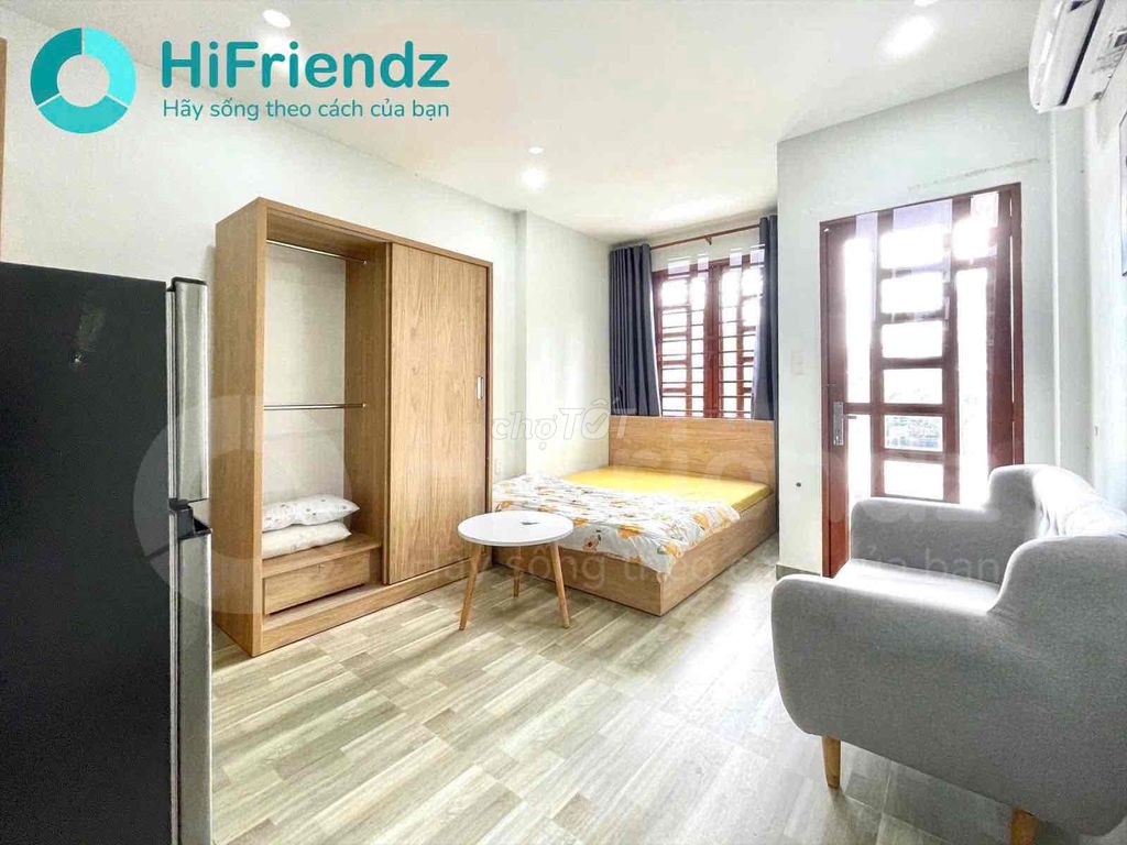 Phòng ban công full nội thất quận 1 30m² giá 7.1 triệu - Ngay trung tâm thành phố!