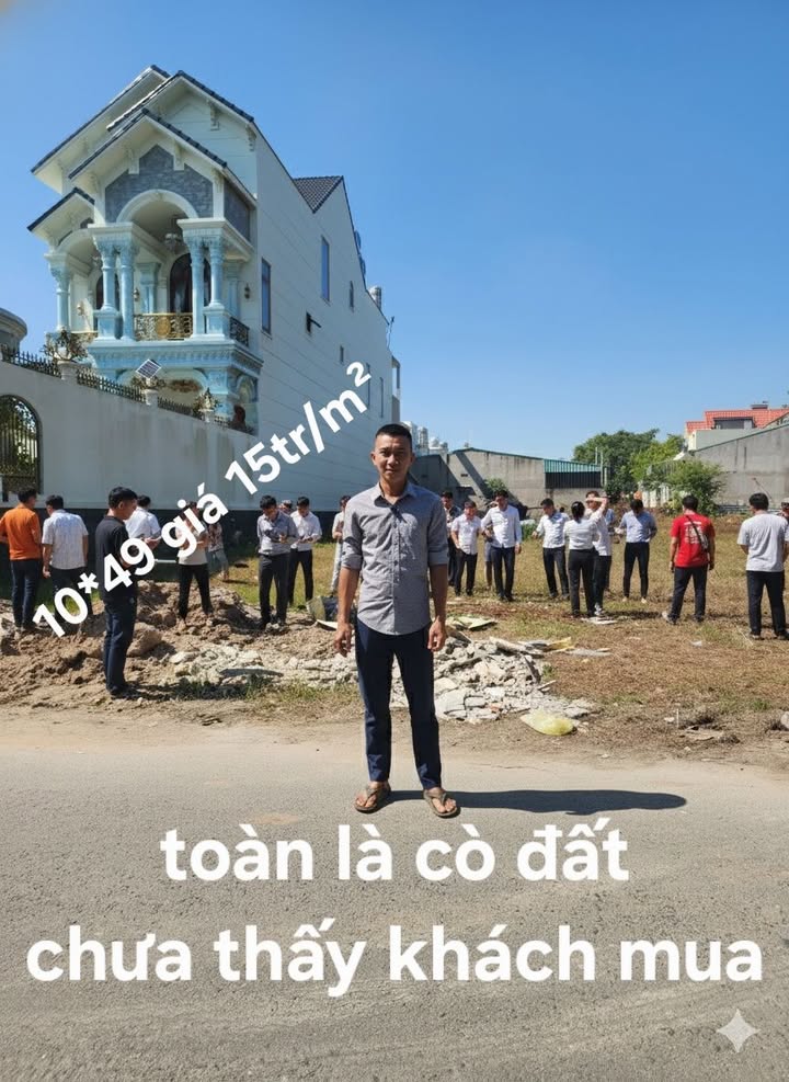 Đất nền Phú Mỹ Tân Uyên 490m² giá 7.35 tỷ - Vị trí đắc địa và tiềm năng!