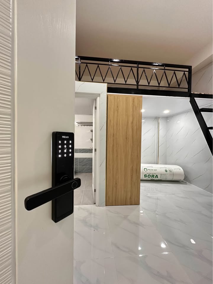 Phòng cho thuê tại Xô Viết Nghệ Tĩnh, Bình Thạnh - Gác tông trắng sang trọng, Full nội thất!