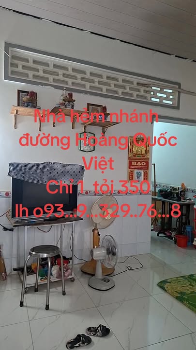 Nhà hẻm Hoàng Quốc Việt, 56m² giá 1.35 tỷ - Định cư lâu dài lý tưởng!
