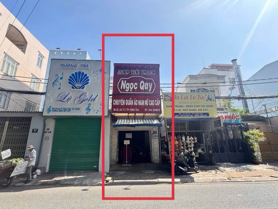 Nhà nguyên căn cho thuê Lê Lai, Vũng Tàu 118m² - Vị trí đắc địa, phù hợp kinh doanh!