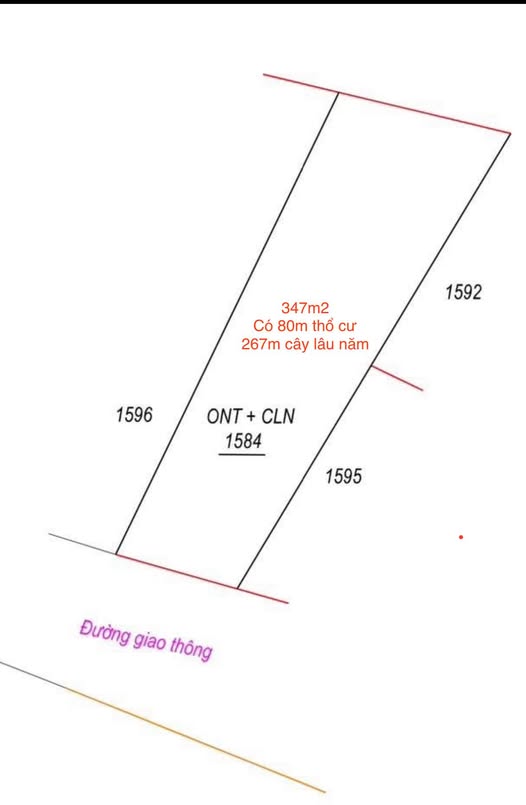 Đất thổ cư Phúc Thuận Thái Nguyên 347m² - Sổ đỏ chính chủ, giá cắt lỗ