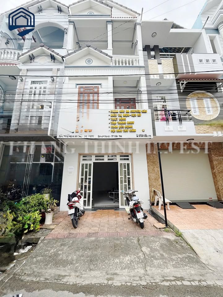 Cho thuê nhà 1 trệt 2 lầu KDC 91B Tân An - Cần Thơ, 81m² giá 15 triệu/tháng - Phù hợp kinh doanh!
