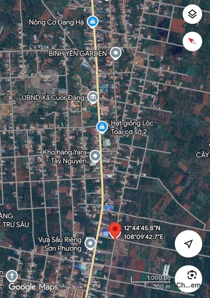 Đất nền Cuôr Đăng 192m² giá 895 triệu - Lô góc 2 mặt tiền hiếm có!