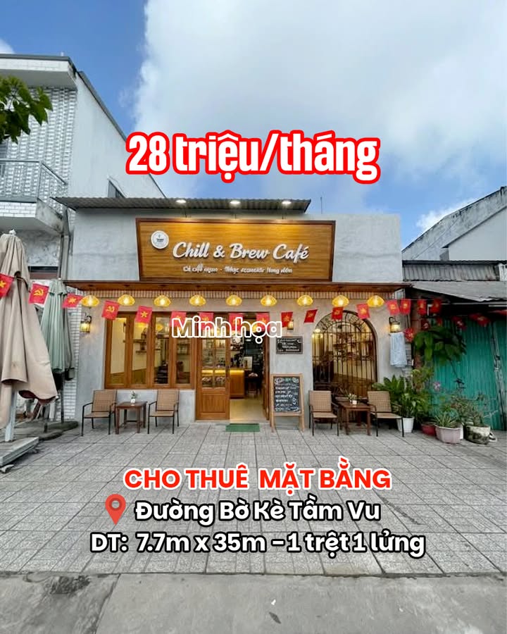 Cho thuê mặt bằng kinh doanh đường Tầm Vu, Cần Thơ 270m² - Vị trí đắc địa, giá tốt!