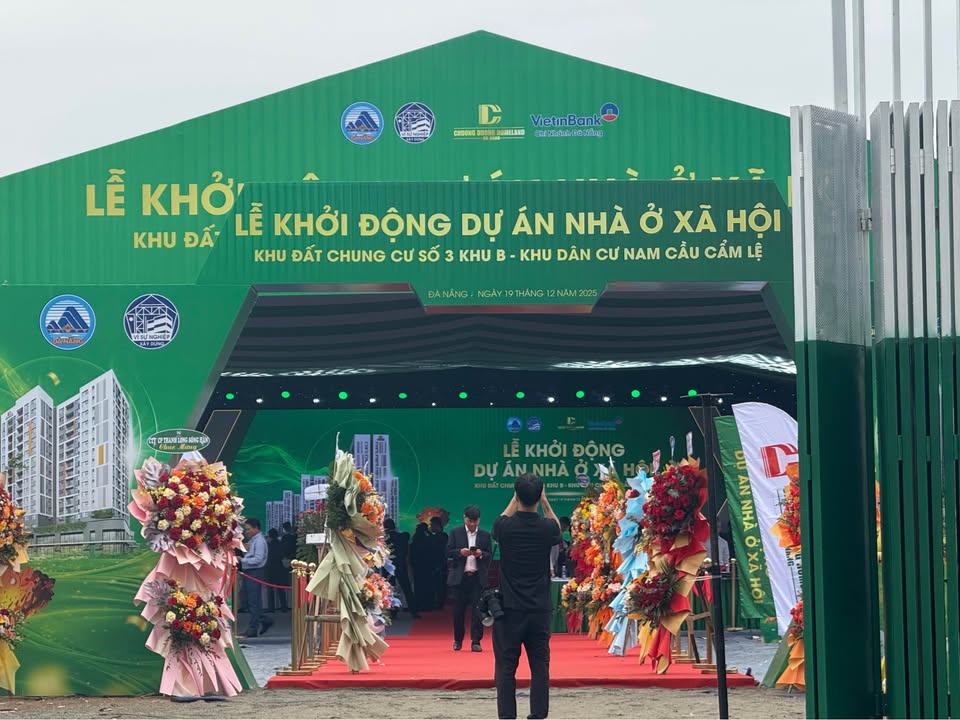 Căn hộ chung cư Nam Cầu Cẩm Lệ - Hòa Xuân - Đà Nẵng 36m² giá chỉ 648 triệu - Sẵn sàng bàn giao!