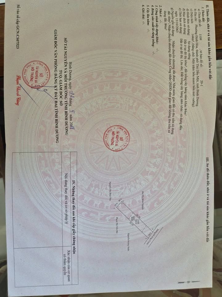 Nhà riêng Định Hòa, Thủ Dầu Một 145m² giá 2.9 tỷ - Đường ô tô vào tận nơi!