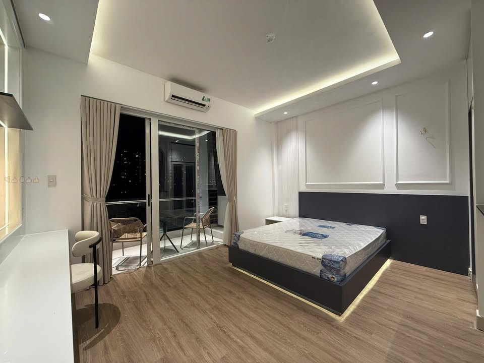 Căn hộ 1 phòng ngủ tại Bình Thạnh 45m² - Nội thất cao cấp, giá thuê thỏa thuận!